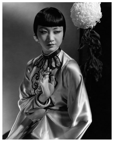 La actriz Anna May Wong. Por Edward Steichen. Vanity Fair, 1931.